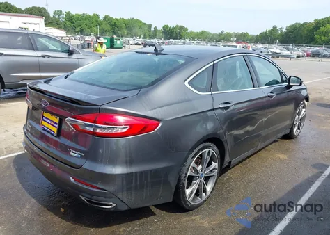 2020 Ford Fusion Titanium from USA, damaged, VIN 3FA6P0D98LR199551